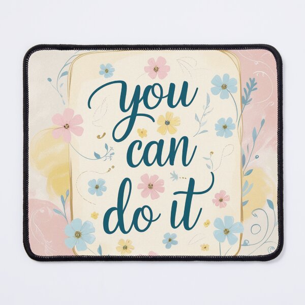 Item preview, You Can Do It! Motivational llustration designed and sold by Vintage Designs +.