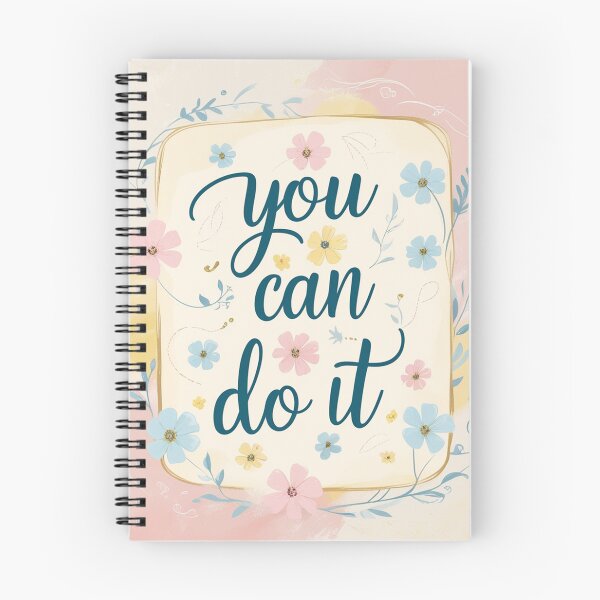 Item preview, You Can Do It! Motivational llustration designed and sold by Vintage Designs +.