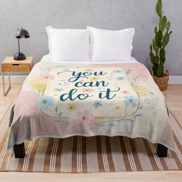 Item preview, You Can Do It! Motivational llustration designed and sold by Vintage Designs +.