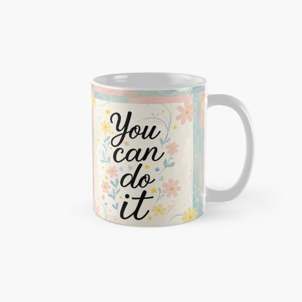 Item preview,  You Can Do It! Motivational illustration designed and sold by Vintage Designs +.
