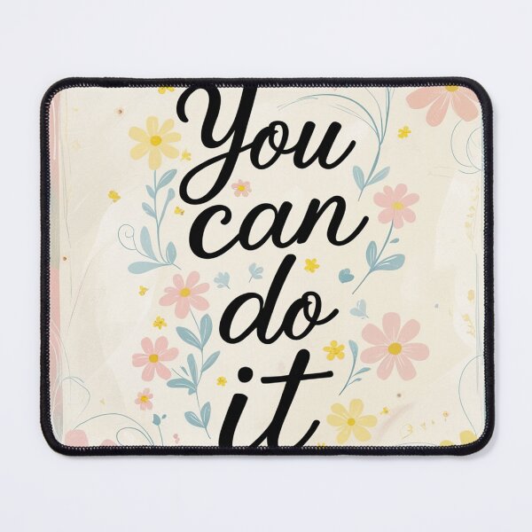 Item preview, You Can Do It! Motivational illustration designed and sold by Vintage Designs +.