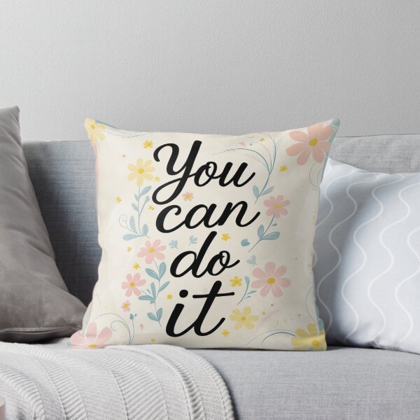 Item preview,  You Can Do It! Motivational illustration designed and sold by Vintage Designs +.