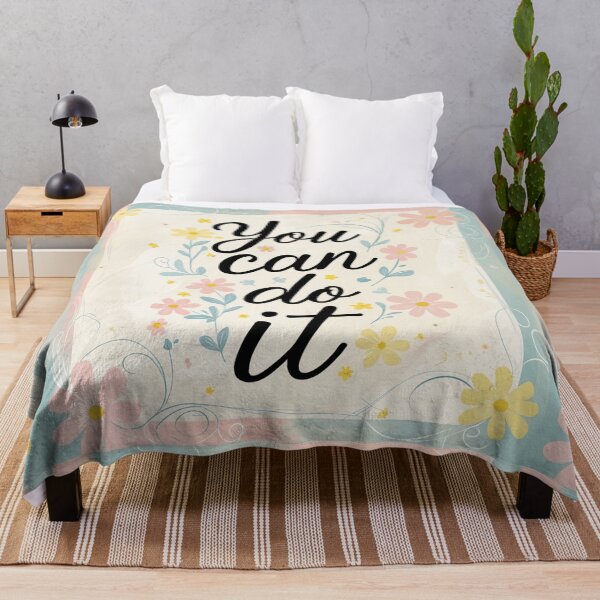 Item preview, You Can Do It! Motivational illustration designed and sold by Vintage Designs +.