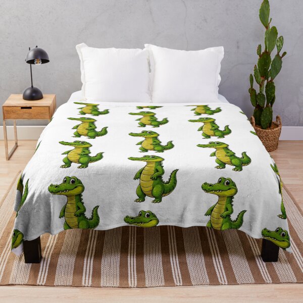 Item preview, Cute Anime Crocodile designed and sold by ThreeftlyPicks.