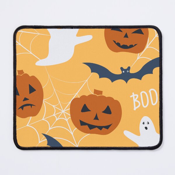 Item preview, Mischievous Pumpkin Faces Patterns | Playful Halloween Fun designed and sold by DigitalGemShop.