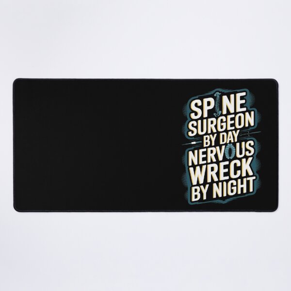 Item preview, Medical pun, funny, neurosurgeon designed and sold by MadCatPrints.