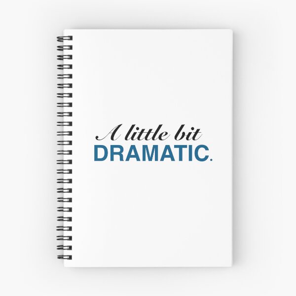 Item preview,  “A Little Bit Dramatic” – Fun & Playful Design for the Dramatic Souls ?- sarcastic quote  designed and sold by vi.besstore .
