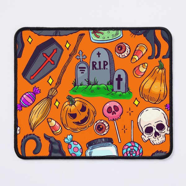 Item preview, Bewitching Pumpkin Faces Patterns | Spooky Cute Halloween Fun designed and sold by DigitalGemShop.