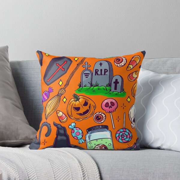 Item preview, Bewitching Pumpkin Faces Patterns | Spooky Cute Halloween Fun designed and sold by DigitalGemShop.