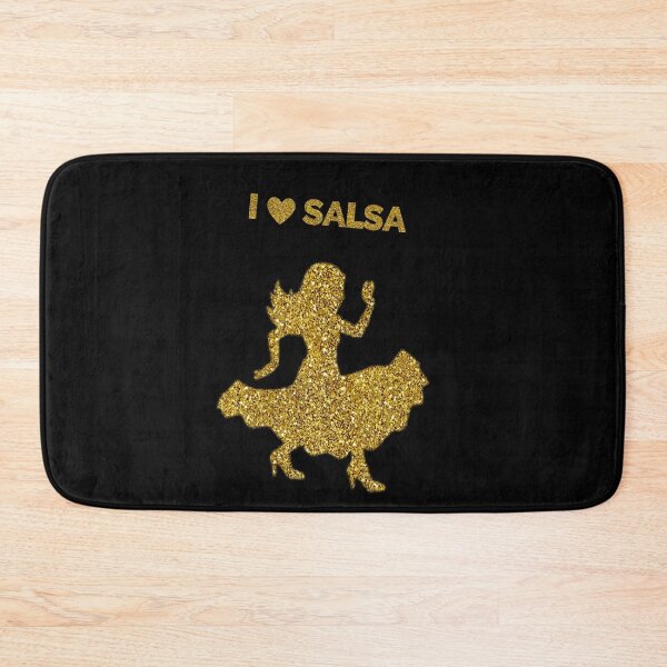 Item preview, I love Salsa (Gold Glitter Edition) designed and sold by asanaworld.