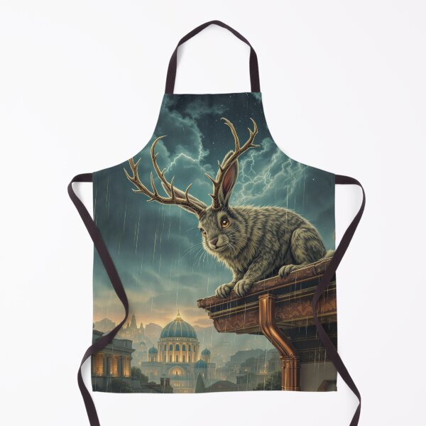 Item preview, Rooftop Jackalope designed and sold by HabitableMoons.
