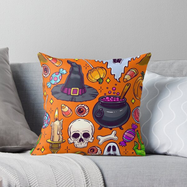Item preview, Bewitching Pumpkin Faces Patterns | Spooky Cute Halloween Fun designed and sold by DigitalGemShop.