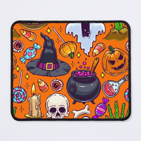 Item preview, Bewitching Pumpkin Faces Patterns | Spooky Cute Halloween Fun designed and sold by DigitalGemShop.