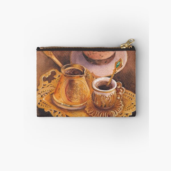 Item preview, Homemade watercolor coffee and a cake. designed and sold by Ekaterina Glazkova.