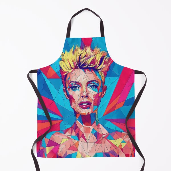 Item preview, Vivid 80's Retro style female portrait. designed and sold by Shoot-The-Moon.