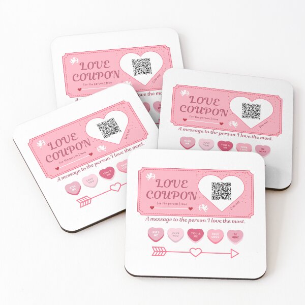 Item preview, QR Code Love Coupon - This QR code is your daily reminder that you’re my favorite human. designed and sold by ZerotwoStudio.