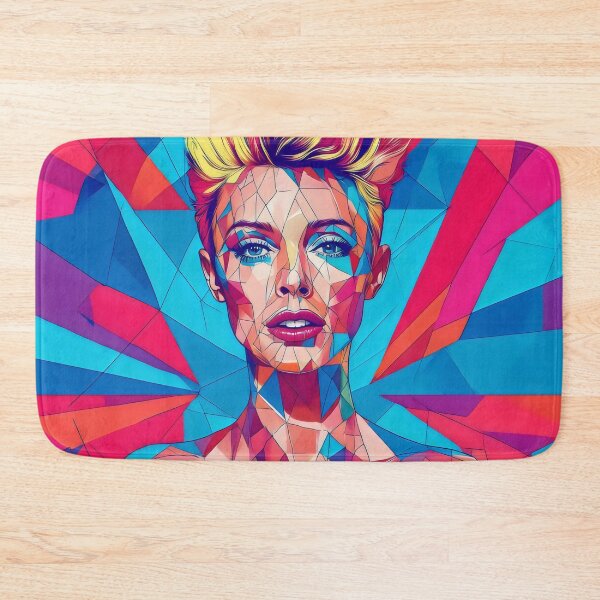 Item preview, Vivid 80's Retro style female portrait. designed and sold by Shoot-The-Moon.