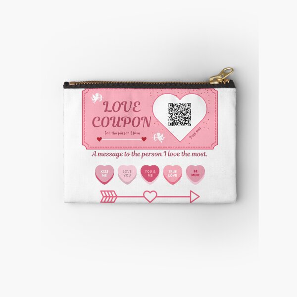 Item preview, QR Code Love Coupon - This QR code is your daily reminder that you’re my favorite human. designed and sold by ZerotwoStudio.