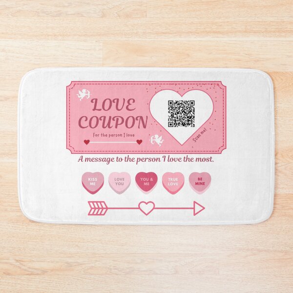 Item preview, QR Code Love Coupon - This QR code is your daily reminder that you’re my favorite human. designed and sold by ZerotwoStudio.