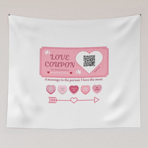 Item preview, QR Code Love Coupon - This QR code is your daily reminder that you’re my favorite human. designed and sold by ZerotwoStudio.