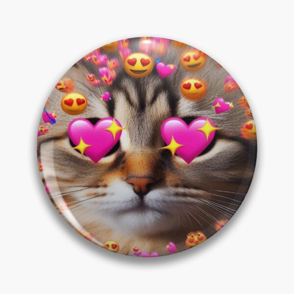 Item preview, Half Cat, Half Heart-Eyes Emoji Blast Falcon-Frequency Drop-Amalgamation Reloaded designed and sold by Imaginarium of Chaos falcon88 .
