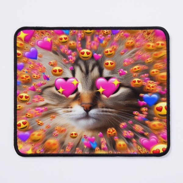 Item preview, Half Cat, Half Heart-Eyes Emoji Blast Falcon-Frequency Drop-Amalgamation Reloaded designed and sold by Imaginarium of Chaos falcon88 .