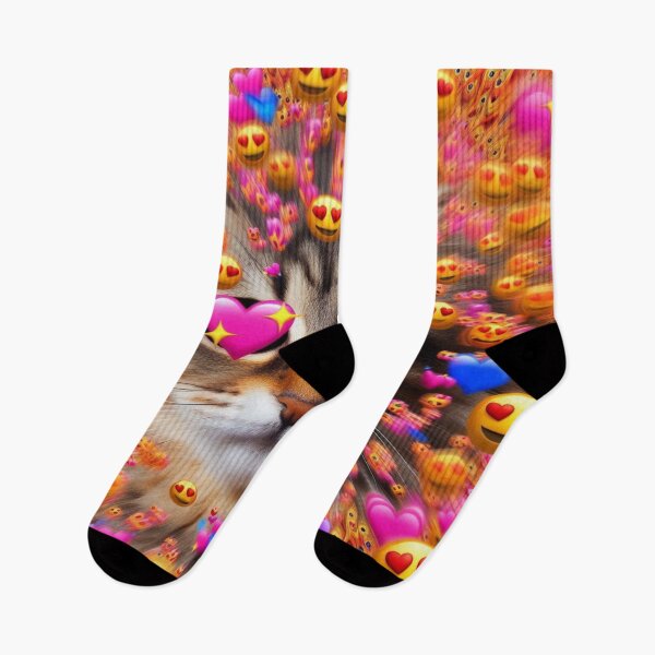 Item preview, Half Cat, Half Heart-Eyes Emoji Blast Falcon-Frequency Drop-Amalgamation Reloaded designed and sold by Imaginarium of Chaos falcon88 .