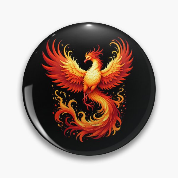 Item preview, Phoenix Rising from Flames designed and sold by Itsheartshop.