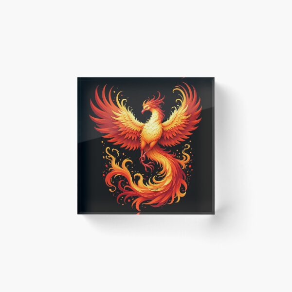 Item preview, Phoenix Rising from Flames designed and sold by Itsheartshop.
