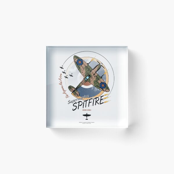 Item preview, Supermarine Spitfire "Per Aspera Ad Astra" designed and sold by Shelf-Force.