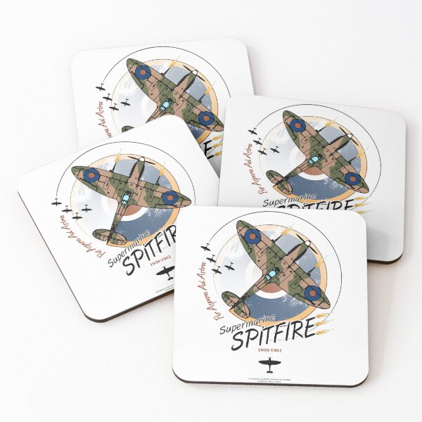 Item preview, Supermarine Spitfire "Per Aspera Ad Astra" designed and sold by Shelf-Force.