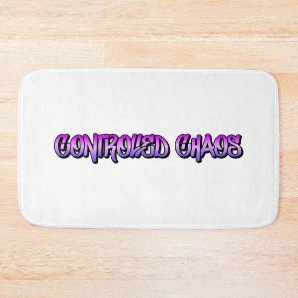 Item preview, Graffiti controlled chaos purple gradient sticker designed and sold by SpookyTatBabe.