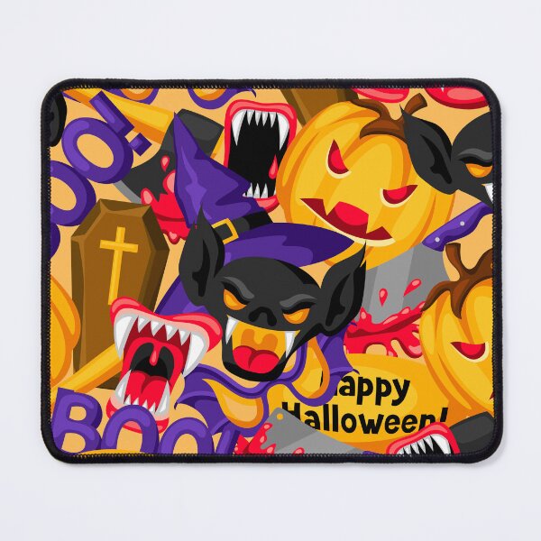 Item preview, Bewitching Pumpkin Faces Patterns | Spooky Cute Halloween Fun designed and sold by DigitalGemShop.