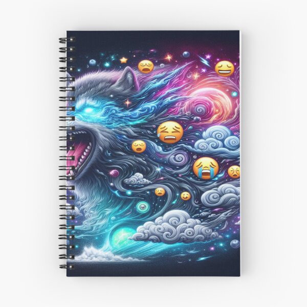 Item preview, Half Wolf, Half Crying Emoji Storm Falcon-Frequency Drop-Amalgamation Reloaded designed and sold by Imaginarium of Chaos falcon88 .