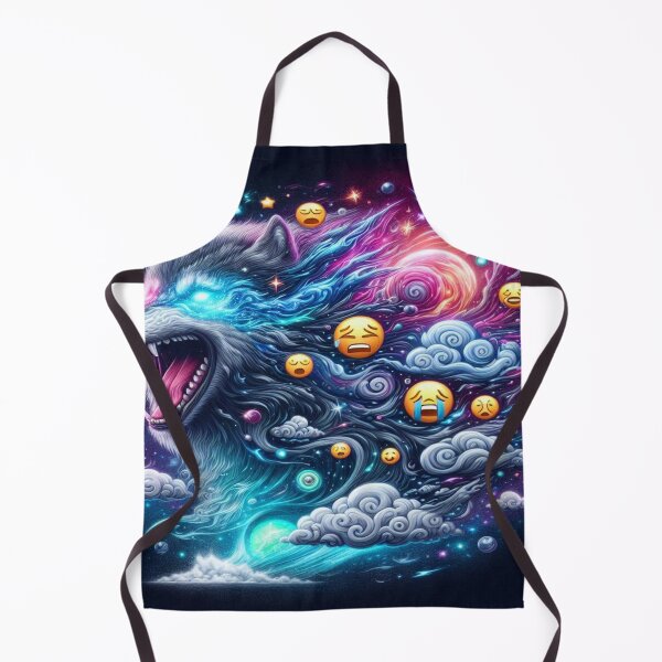 Item preview, Half Wolf, Half Crying Emoji Storm Falcon-Frequency Drop-Amalgamation Reloaded designed and sold by Imaginarium of Chaos falcon88 .