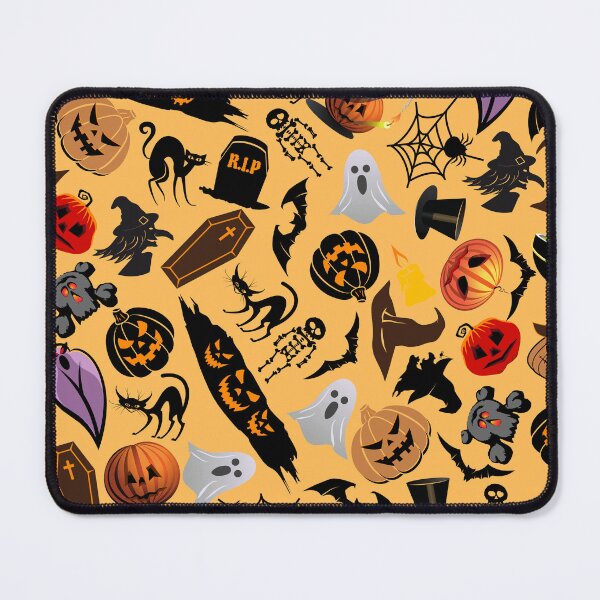 Item preview, Bewitching Pumpkin Faces Patterns | Spooky Cute Halloween Fun designed and sold by DigitalGemShop.