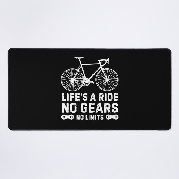 Item preview, Bike | Life Is A Ride No Gears, No Limits - Motivational designed and sold by BMLprint ⭐⭐⭐⭐⭐.