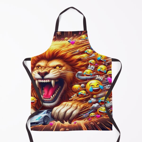 Item preview, Half Lion, Half Laughing Emoji Explosion Falcon-Frequency Drop-Amalgamation Reloaded designed and sold by Imaginarium of Chaos falcon88 .