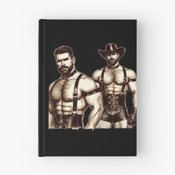 Item preview, Vintage Gay San Francisco Leather Cowboy Leder Pride Maverick Graphic Design designed and sold by ItsAKinkThing.