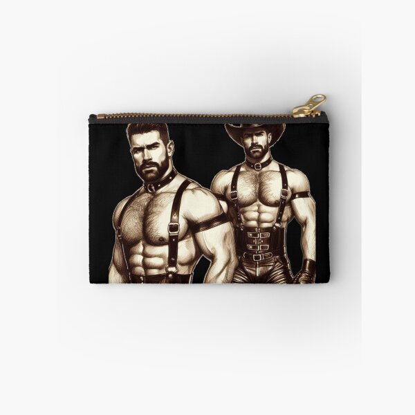 Item preview, Vintage Gay San Francisco Leather Cowboy Leder Pride Maverick Graphic Design designed and sold by ItsAKinkThing.