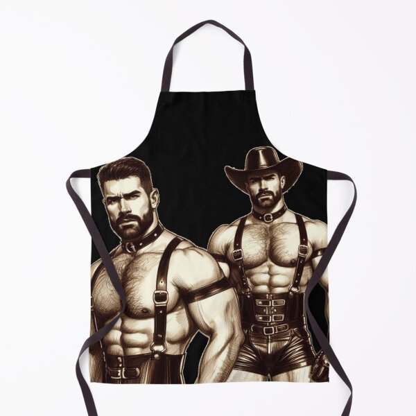 Item preview, Vintage Gay San Francisco Leather Cowboy Leder Pride Maverick Graphic Design designed and sold by ItsAKinkThing.