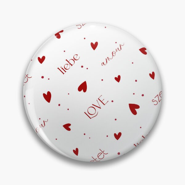Item preview, Multilingual Love Hearts seamless pattern designed and sold by milyblooms.