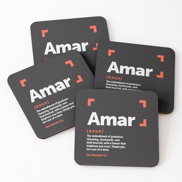 Item preview, Amar Definition Personalized Name Amar designed and sold by cidolopez.