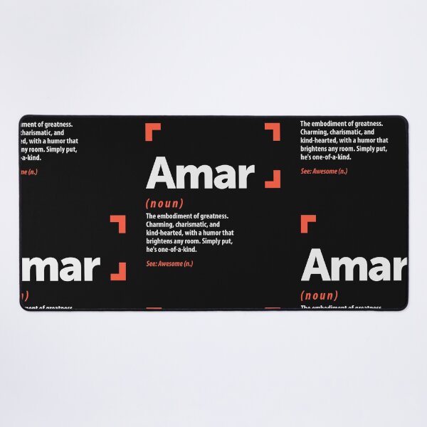 Item preview, Amar Definition Personalized Name Amar designed and sold by cidolopez.