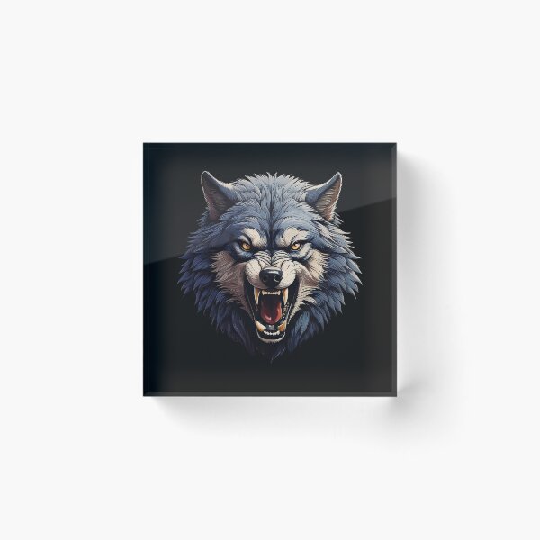 Item preview, Aggressive Wolf – Powerful Design designed and sold by Patric Wurzer.