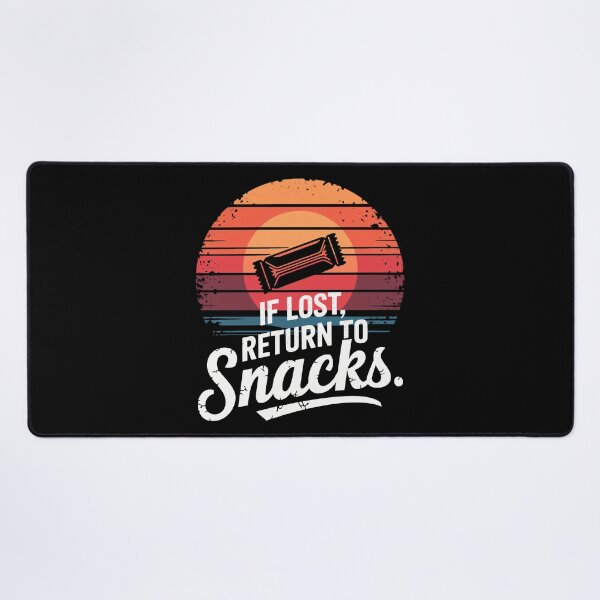 Item preview, "If Lost, Return to Snacks" designed and sold by Instapick.