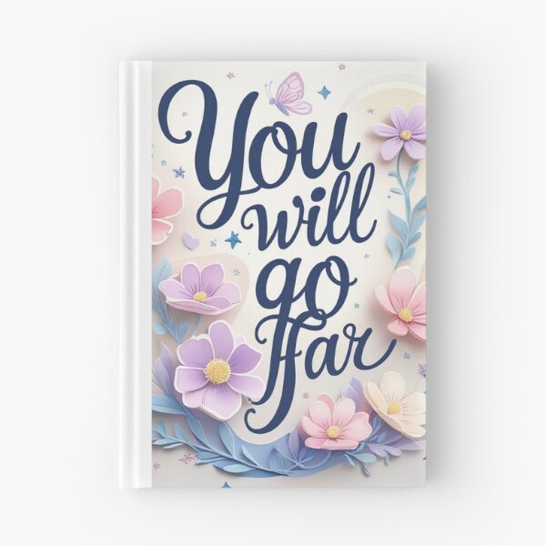 Item preview,  You will go far! Motivational illustration designed and sold by Vintage Designs +.