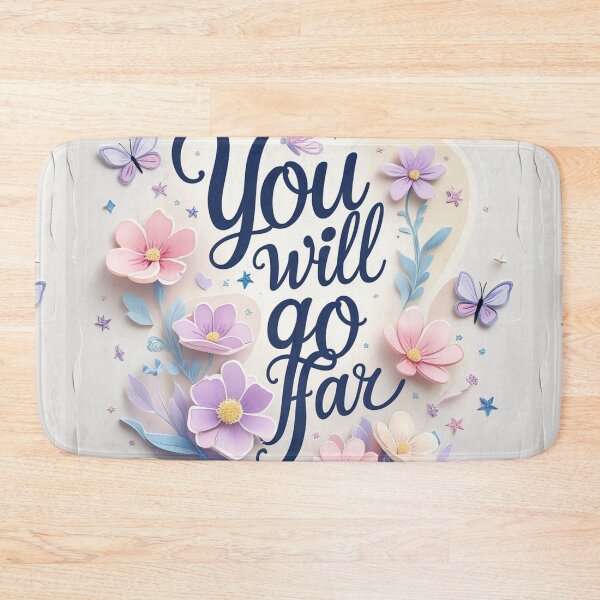Item preview,  You will go far! Motivational illustration designed and sold by Vintage Designs +.
