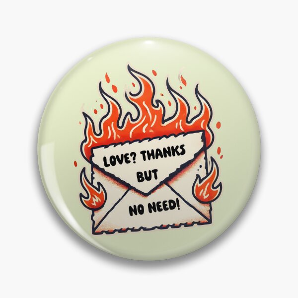 Item preview, Flaring Envelope: No More Sappy Love Letters Allowed designed and sold by CoolVisionStd.