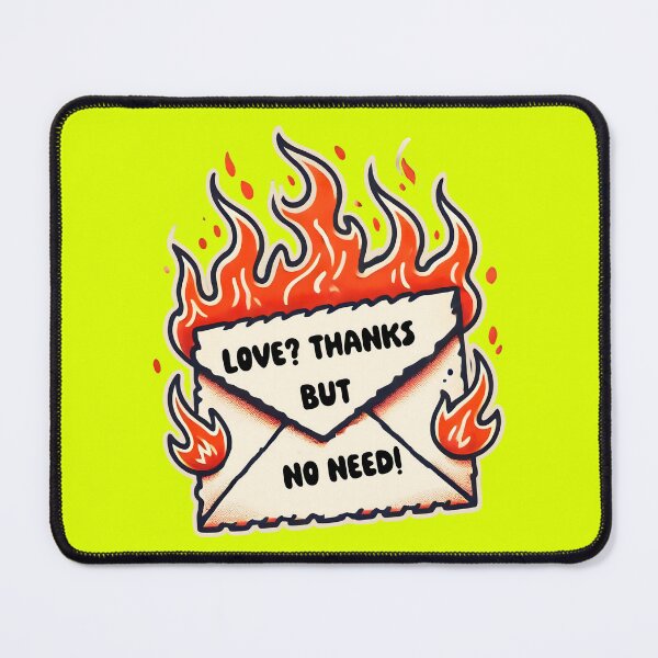 Item preview, Flaring Envelope: No More Sappy Love Letters Allowed designed and sold by CoolVisionStd.